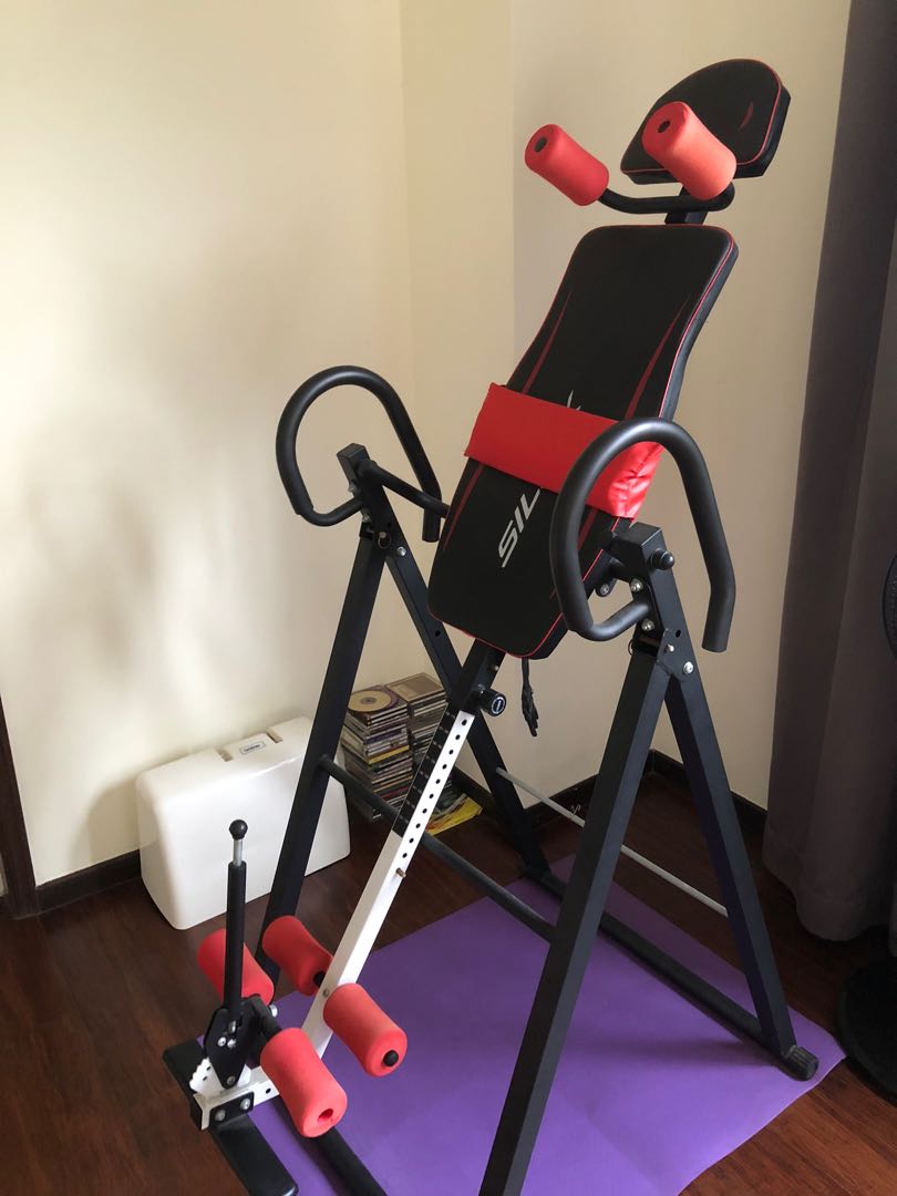 Inversion Table, Sports Equipment, Exercise & Fitness, Toning ...