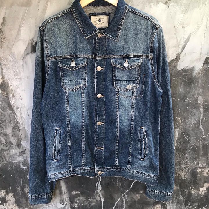 Jaket jeans online zara man