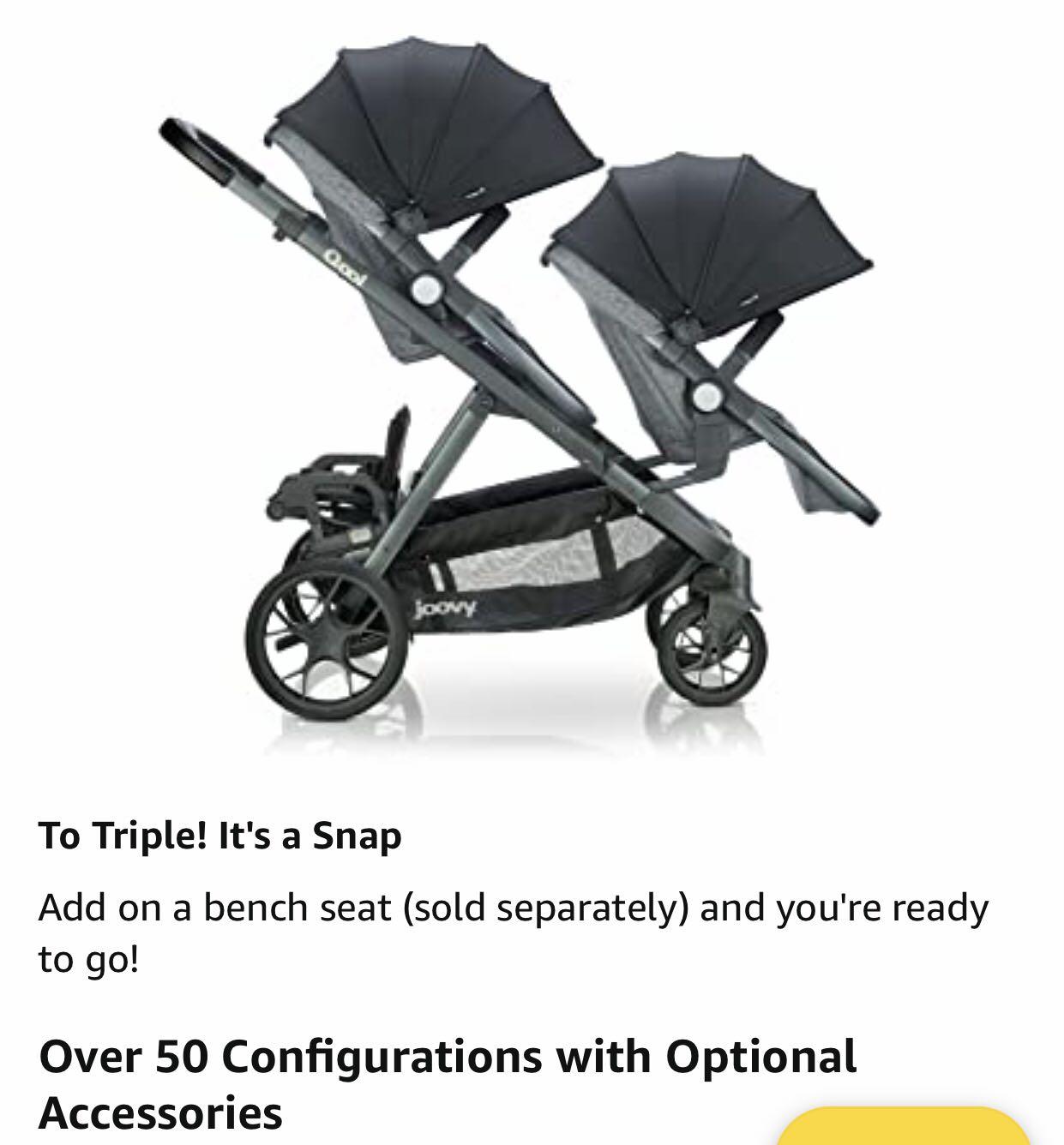 Joovy qool black melange store