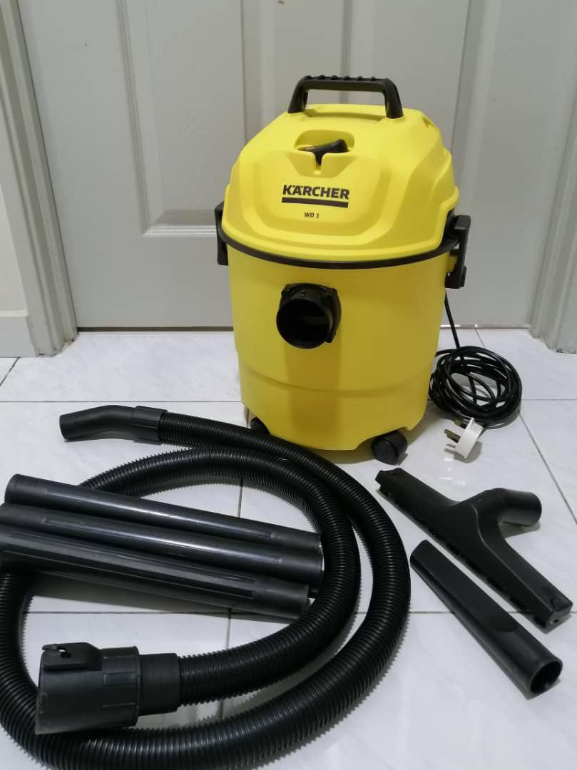 Karcher WD1 Wet & Dry Vacuum Cleaner 15L, Furniture & Home Living, Cleaning & Homecare Supplies