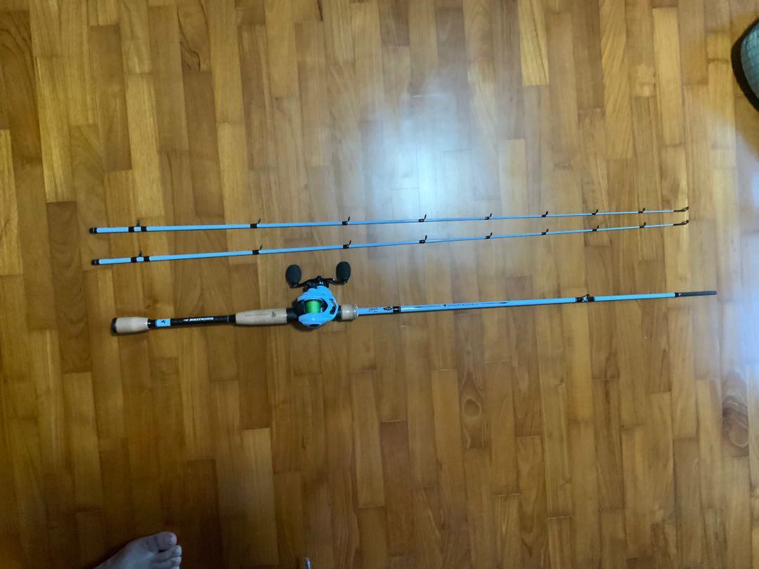Kast King fishing rod and reel, Sports Equipment, Fishing on Carousell