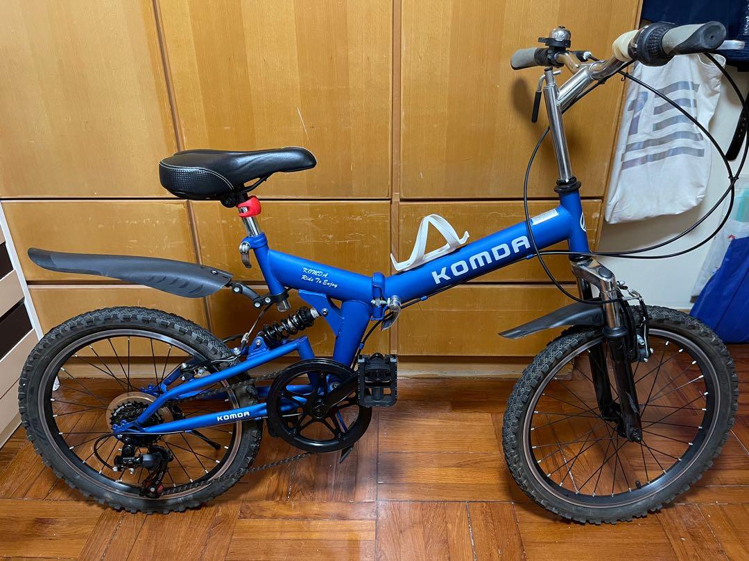 Komda folding cheap bike