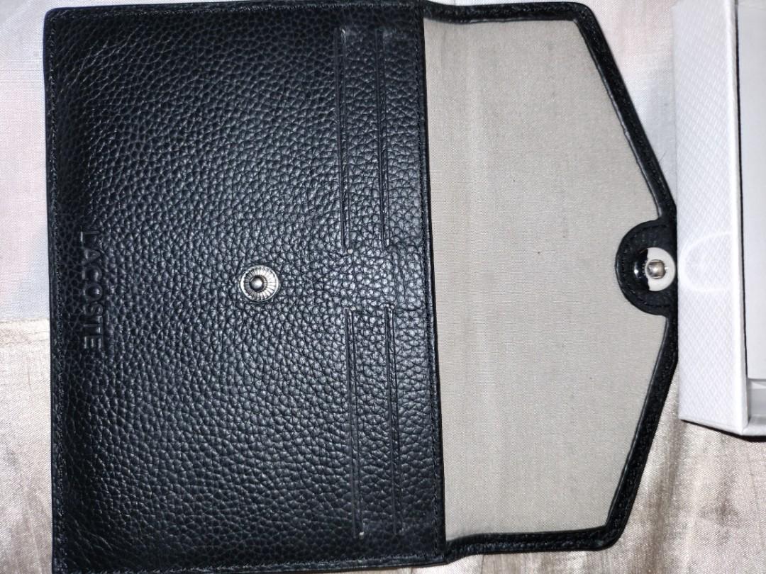 LACOSTE PASSPORT HOLDER, Men's Fashion, Watches & Accessories, Wallets