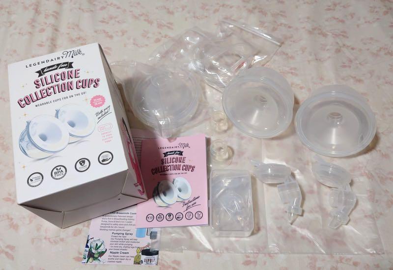 Zomee Hands-Free Silicone Collection Cups - Breast Pumps Through