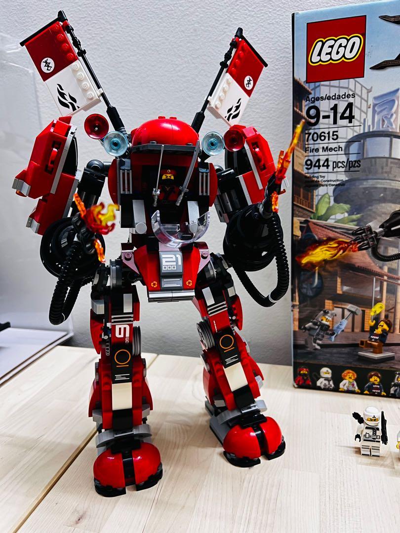 Kai's fire mech hotsell lego ninjago movie