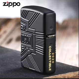 (Limited Edition!) Zippo Harley-Davidson® 2020 Collectible Black Matte Pocket Lighter | Zippo 49176