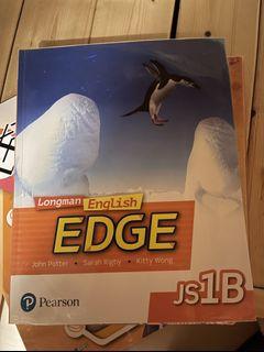 Longman English Edge JS 1A 1B 連 workbook  2022/08/03