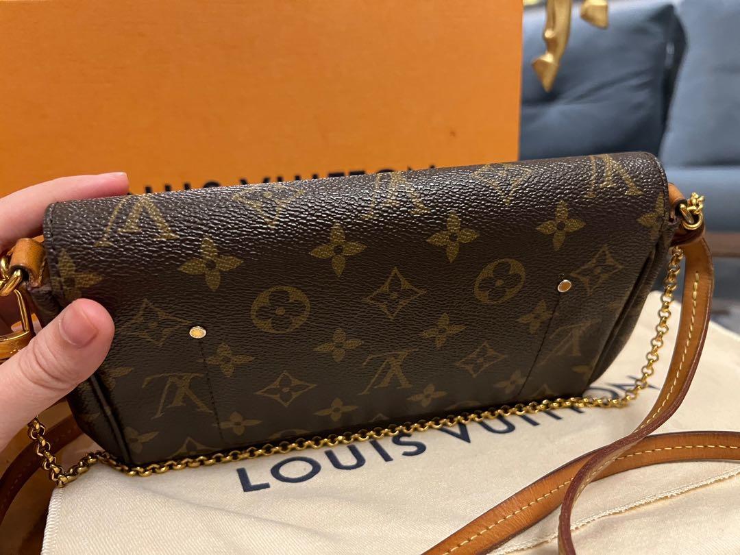 Louis Vuitton favorite PM size, Luxury, Bags & Wallets on Carousell