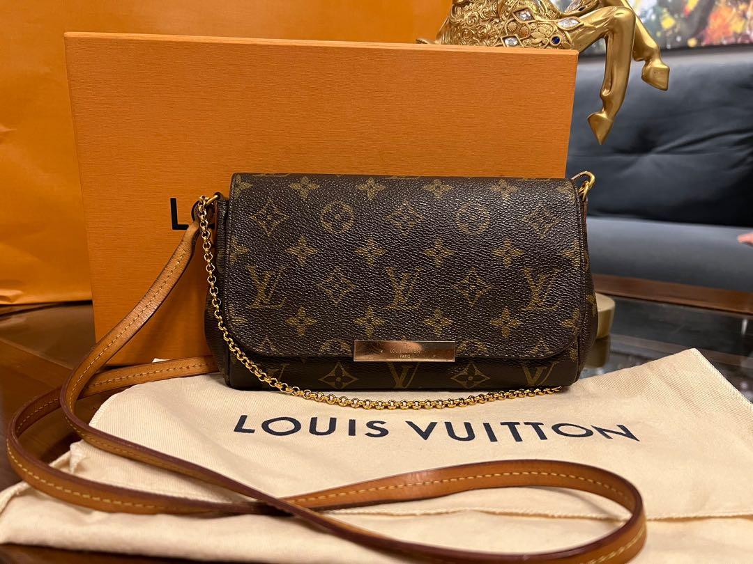 Authentic LOUIS VUITTON Favorite PM Monogram 2018, Luxury, Bags & Wallets  on Carousell