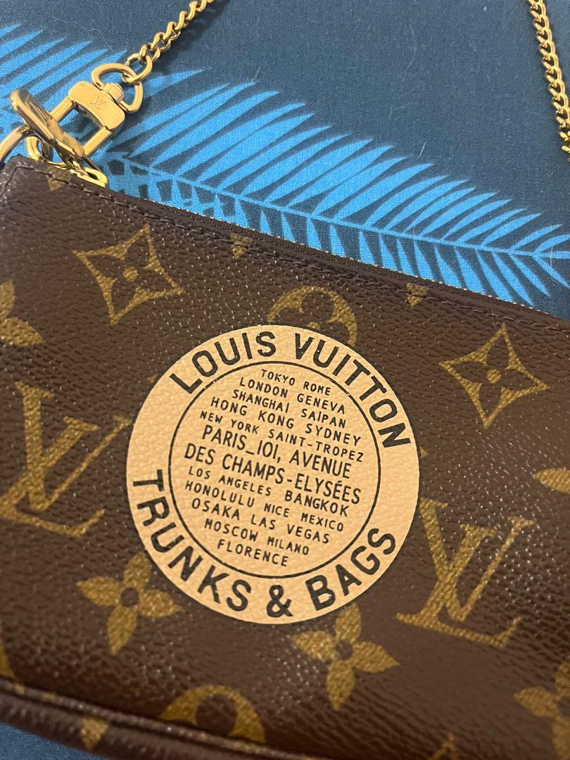 LOUIS VUITTON Monogram Complice Trunks and Bags Mini Pochette