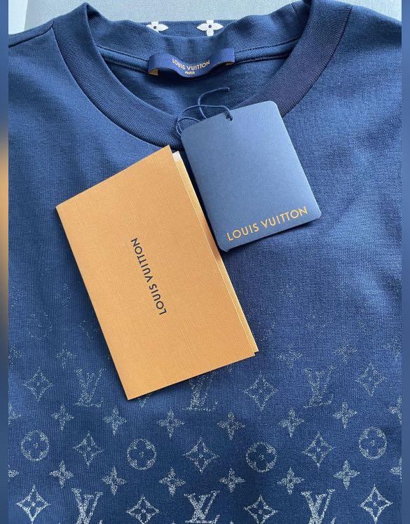 LV LVSE monogram gradient tee, Men's Fashion, Tops & Sets, Tshirts & Polo  Shirts on Carousell