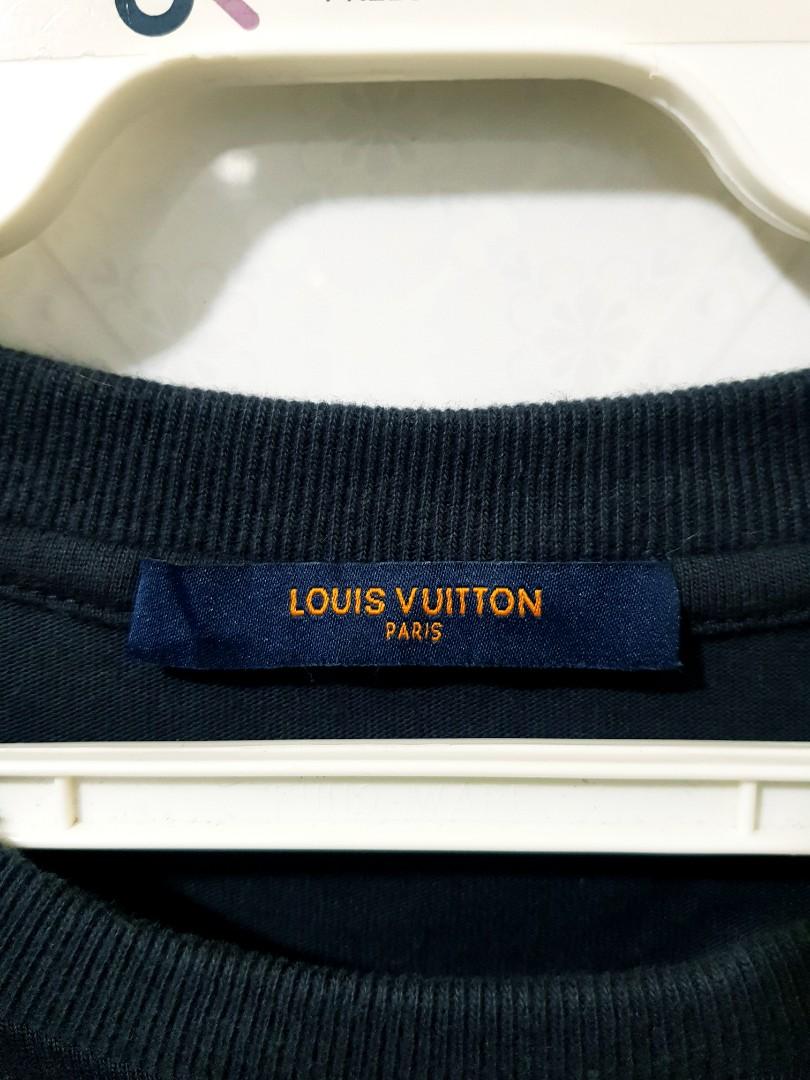 Louis Vuitton® Stripe Accent Monogram T-shirt Orange / Red. Size S0 in 2023