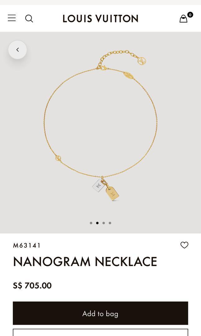 Nanogram Necklace - Luxury S00 Gold
