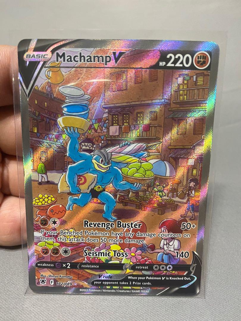 1in40 Machamp V Alternate art, full art, & Vmax repack(please read