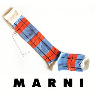 🔹現貨🔹意大利MARNI Knee Socks高筒棉襪64229341186051110