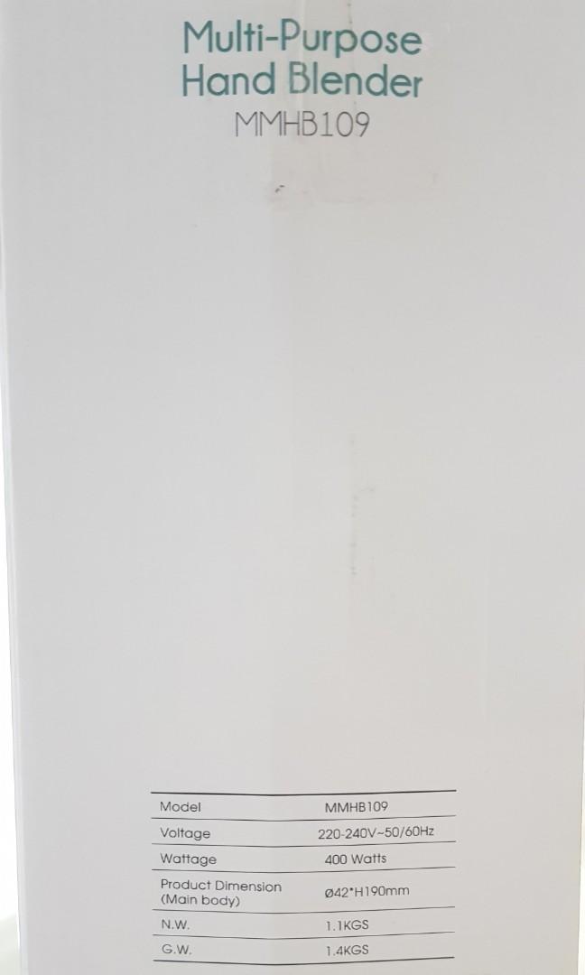 Mayer Hand Blender, TV & Home Appliances, Kitchen Appliances, Hand