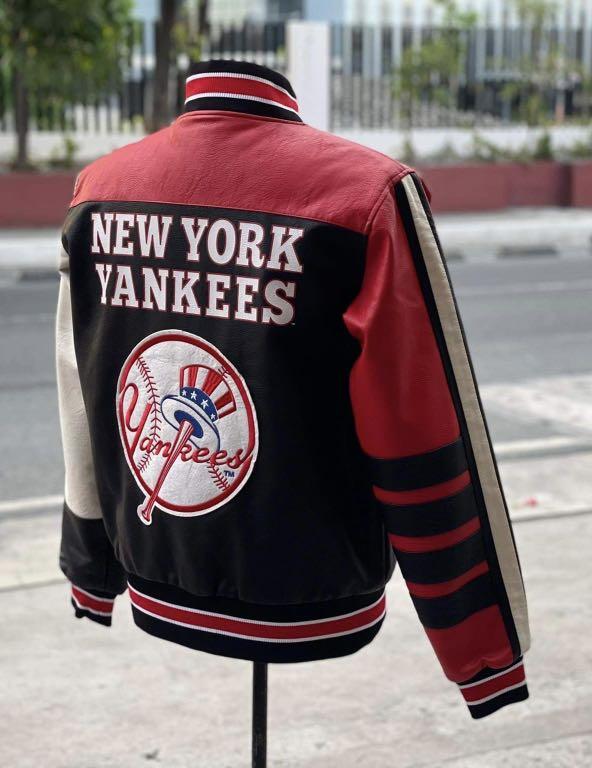 New York Yankees Leather bomber Jacket