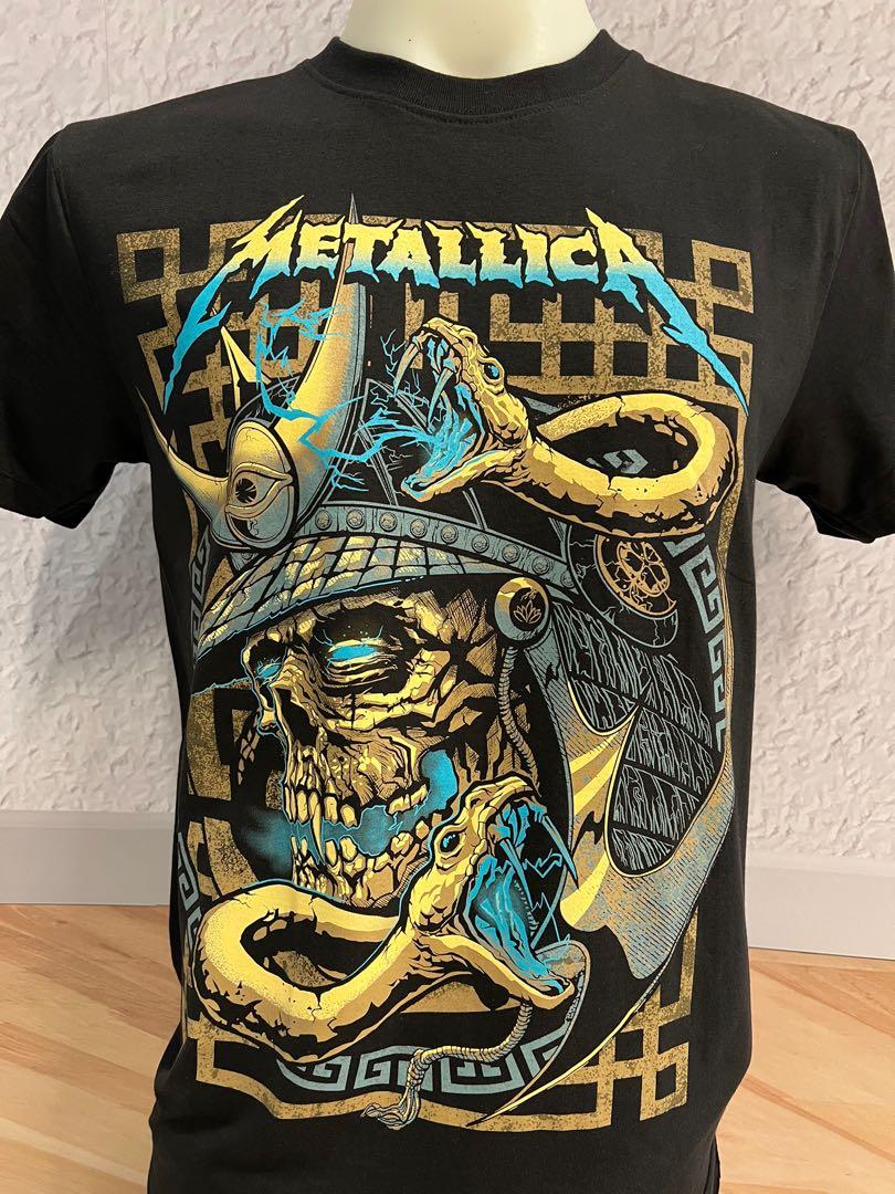 llica TOUR '88 Tシャツ Lサイズ Vintage Metallica samurai tour 88-89 rock t shirt, Men's Fashion, Tops