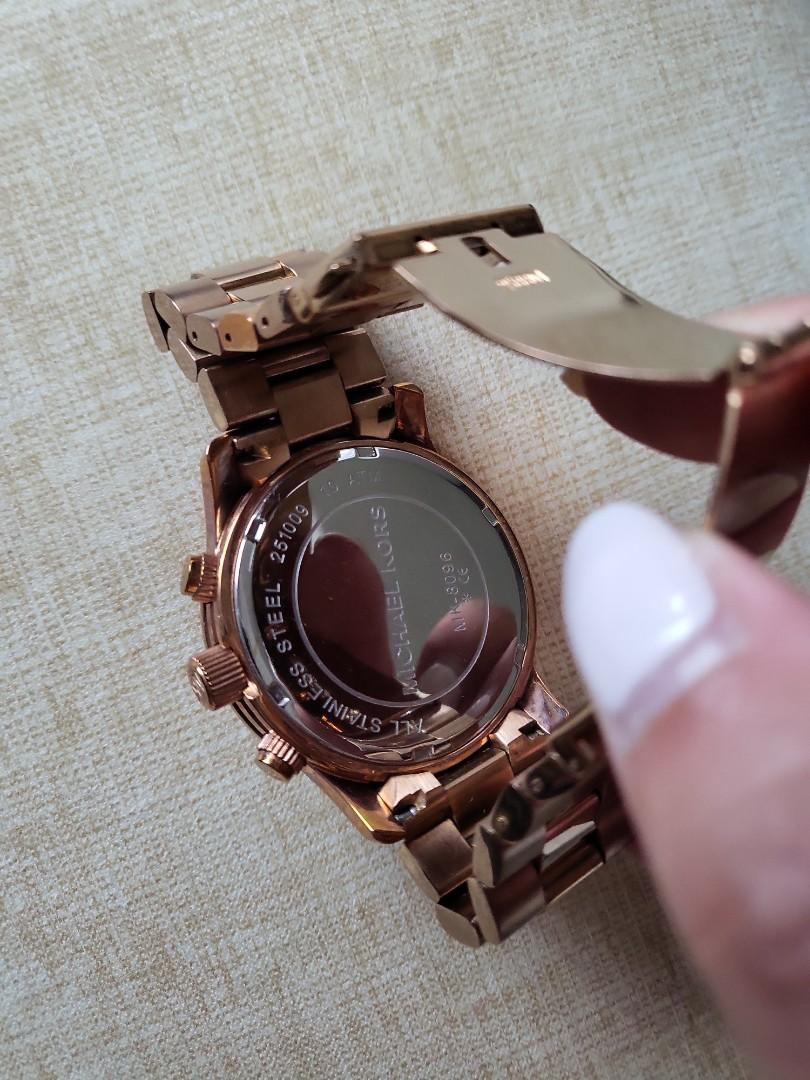 Michael Kors Rose Gold Oversized Watch
