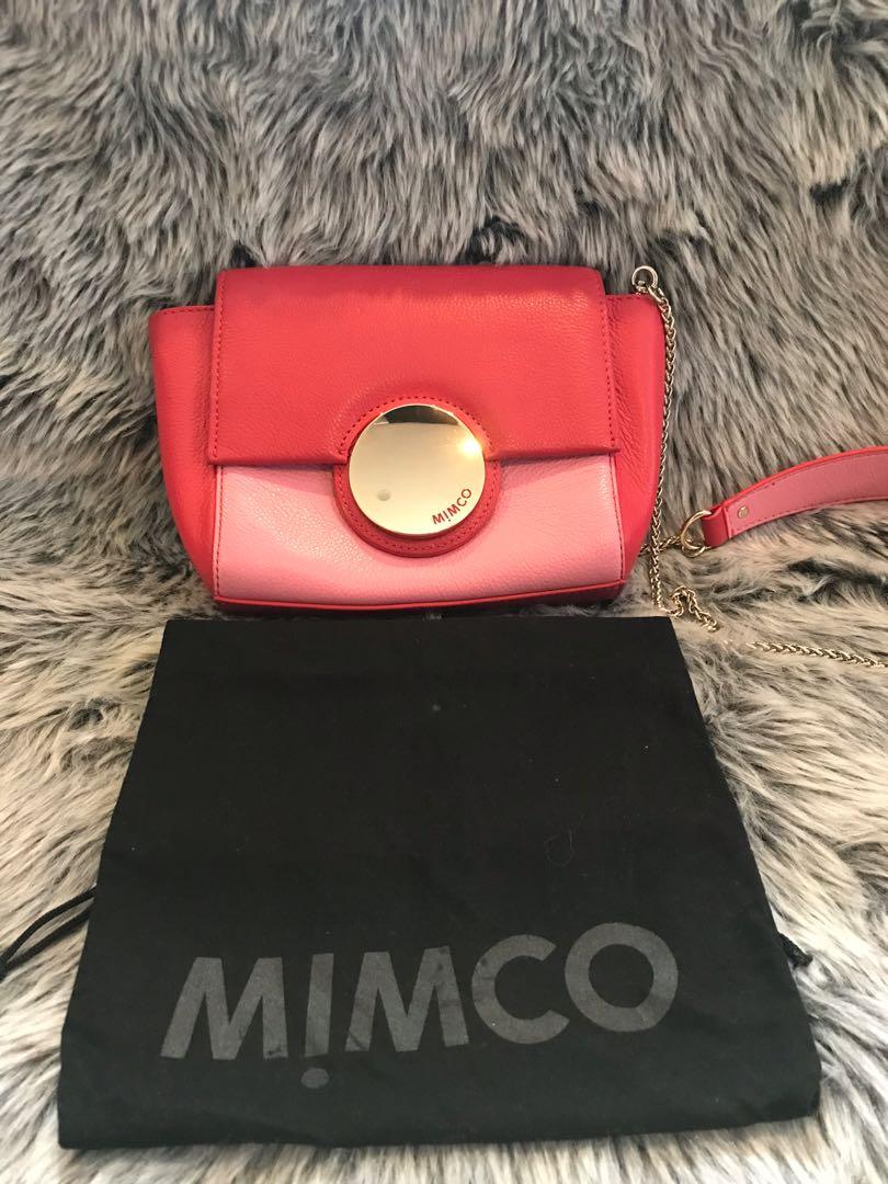 Mimco waver box hip bag top
