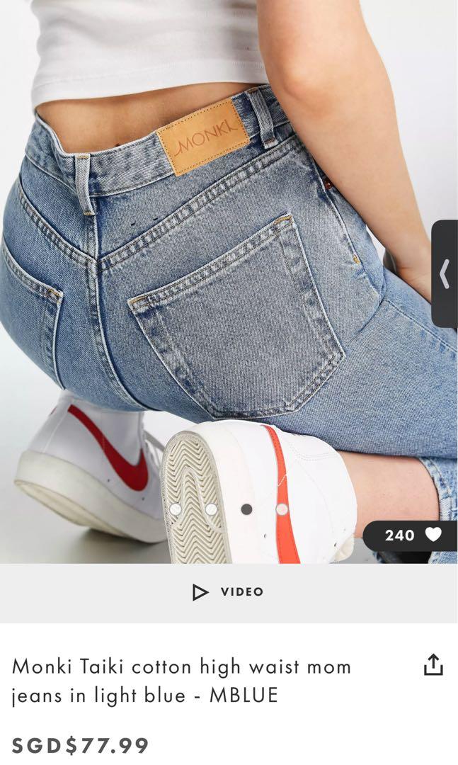 Monki Taiki High Waist Mom Jeans