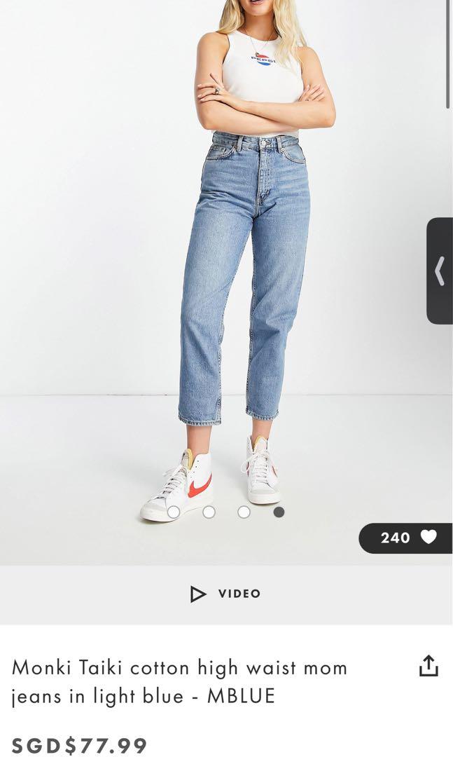 Monki mom online jeans review