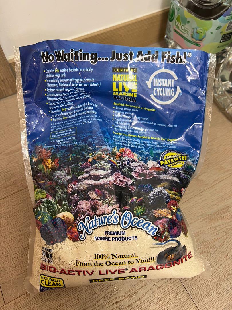 Nature's ocean live sand outlet