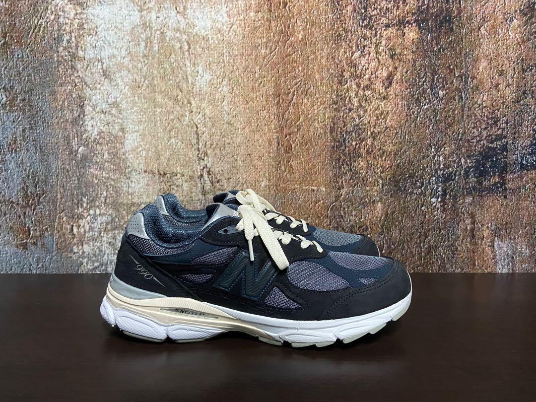 New Balance M990KI3 x KITH Genesis 聯名款V3 深藍色麂皮美國製慢跑鞋