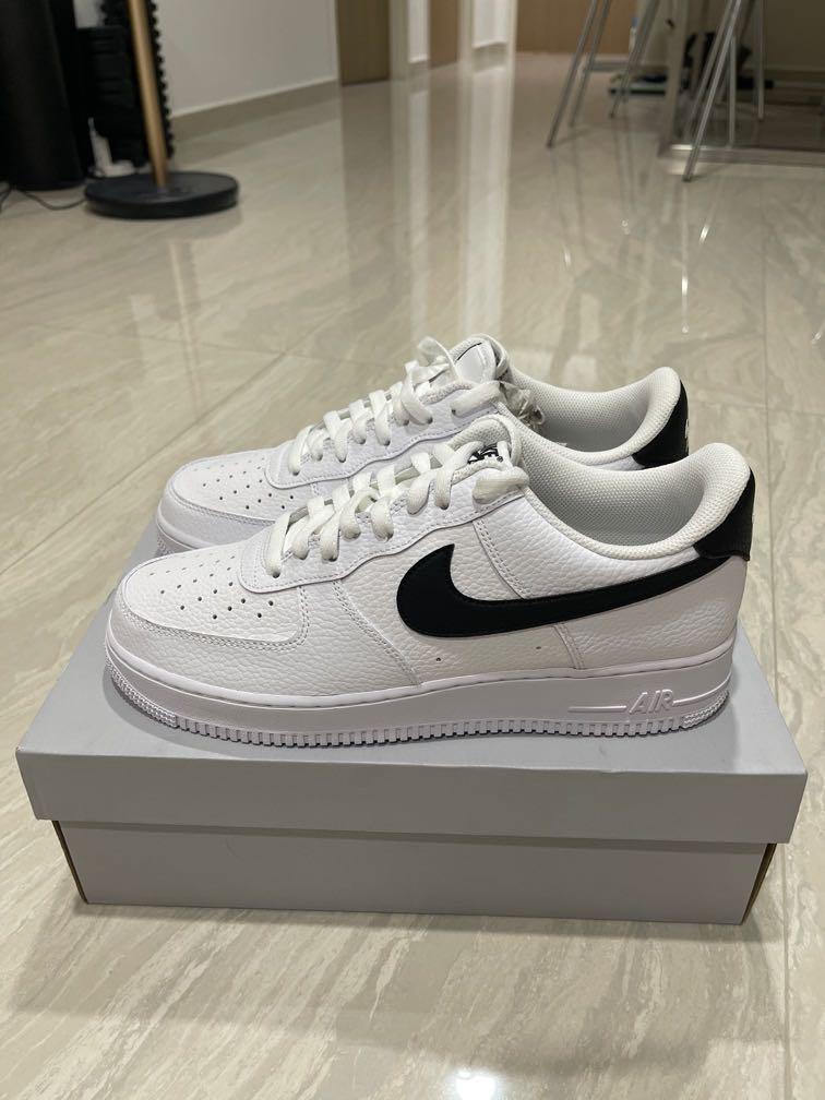 Nike Air Force 1 07. White black Blanc Noir