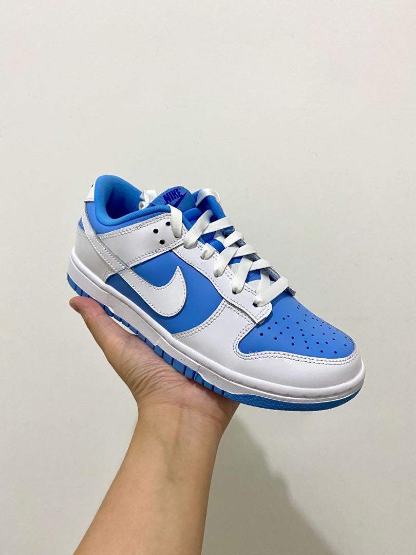 NIKE DUNK LOW REVERSE UNC, Men's Fashion, Footwear, Sneakers on