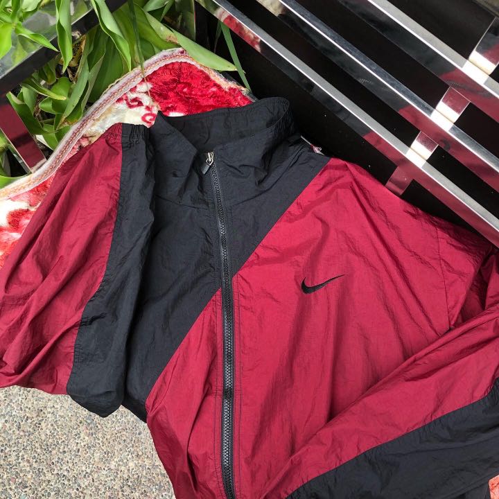 swoosh windbreaker