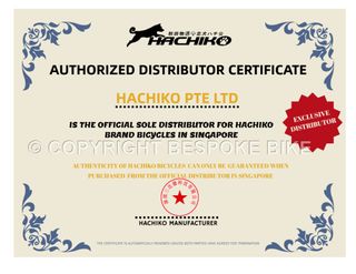 HACHIKO BICYCLES (Exclusive Singapore Distributor) Collection item 1