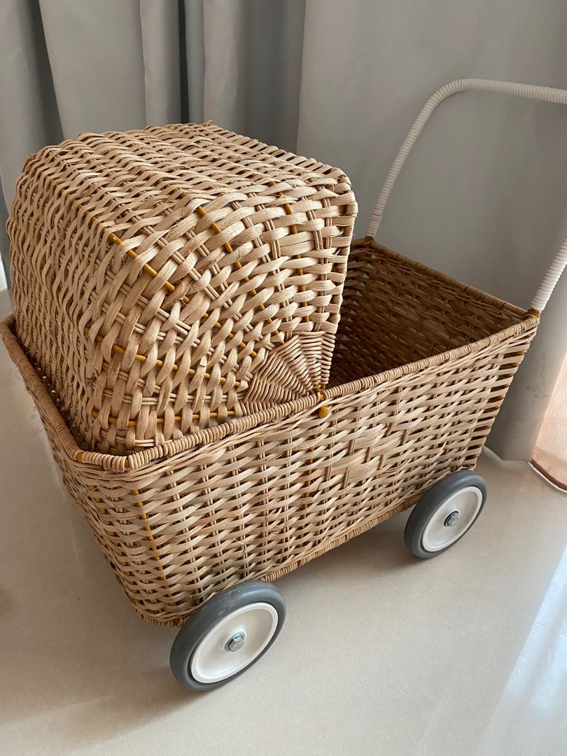 Olli Ella rattan stroller, Babies & Kids, Baby Nursery & Kids Furniture