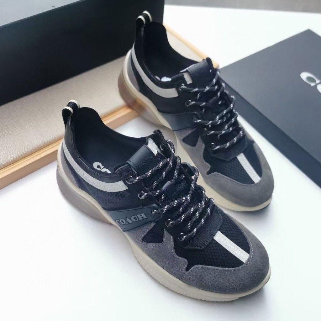 Original COACH Leather nylon men s athletic shoes casual shoes