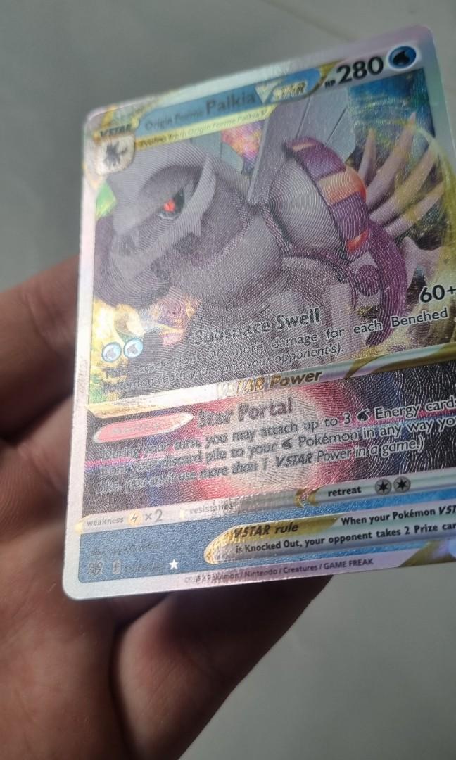 palkia vstar pokemon card value Amazon.com: Origin Forme Palkia V & VSTAR - SWSH 253 - SWSH254