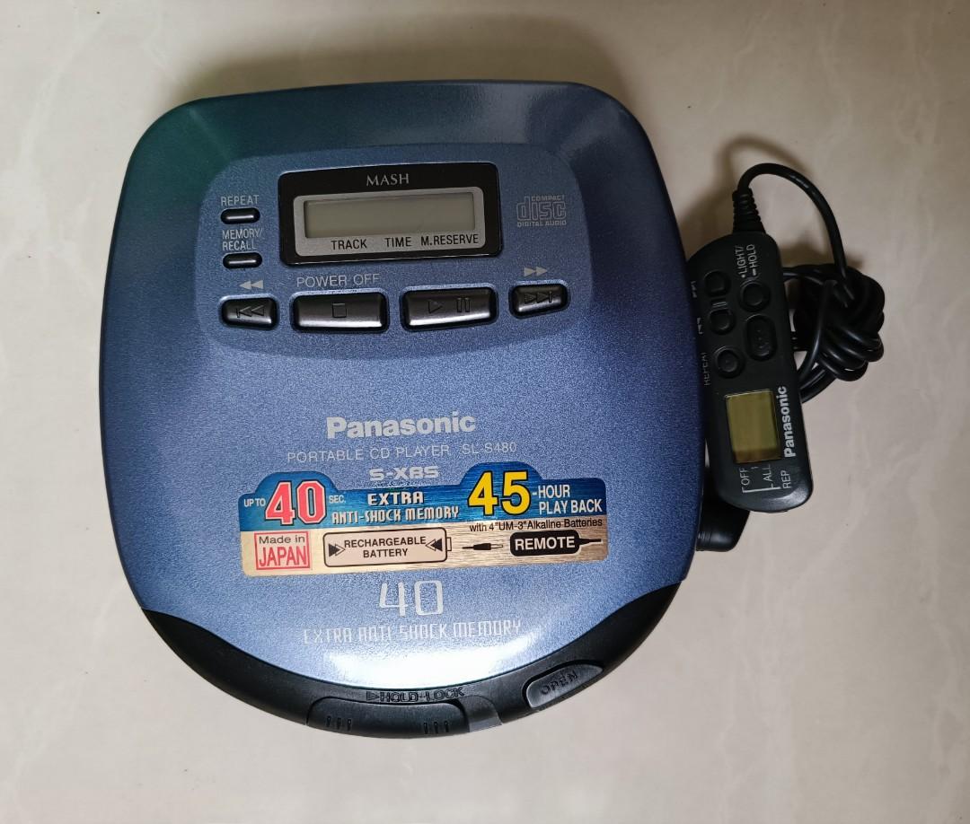Panasonic パナソニック SL-S480 程度良好 実動品 Panasonic SL-S480 SL-SW415 他 パナソニック ポータブルCD