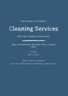 Part time Cleaning Service