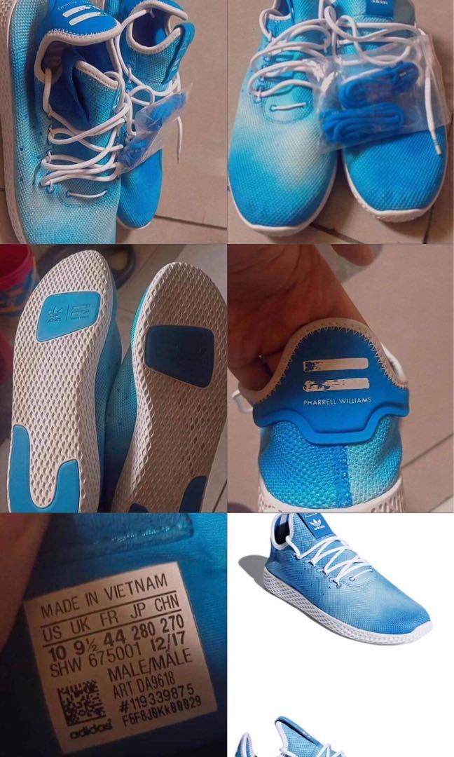 Pharrell williams tennis on sale hu shoes blue