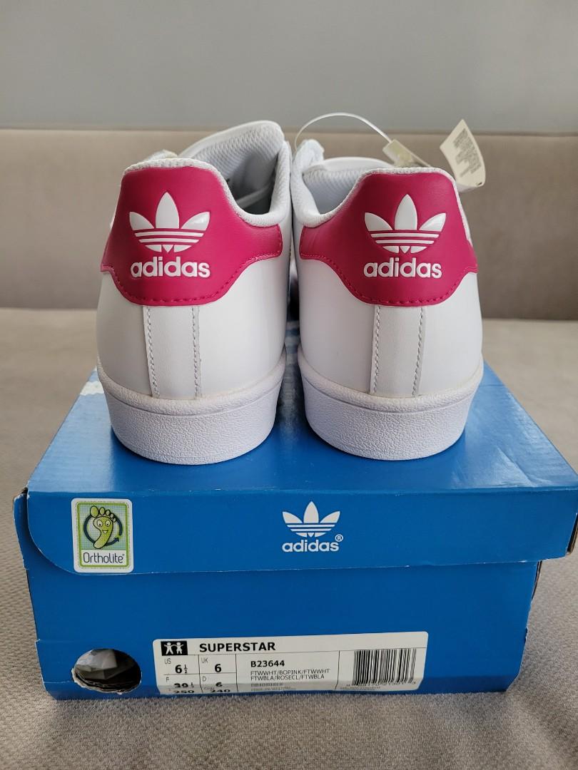 Pink Stripes Superstar Adidas Women s Fashion Footwear Sneakers