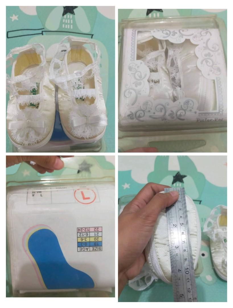 Pitter Pat Baptismal shoes (Category: Babies & Kids Fashion) located in Quezon City. Submitted by WizeSpender (Listing ID 1176365129, Image 1). Description: Bought but never used. Just stored. For interested buyers, pls DM me should you need further deatails. MOP: GCASH/RCBC SF c/o Buyer.