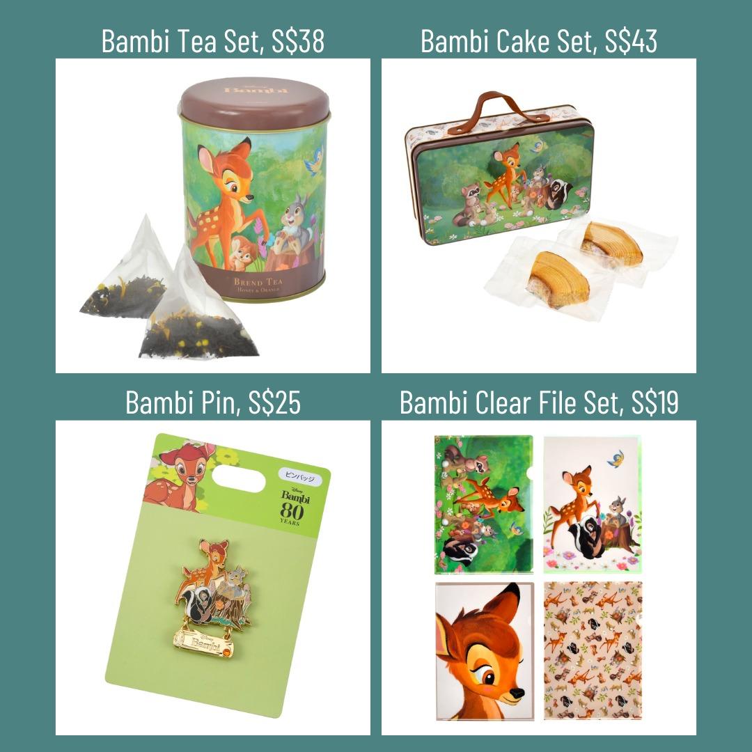 (PO) Authentic Japan Disney Bambi 80th Anniversary Collection