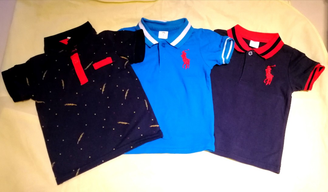 Preppy Polo Shirt for kids, Babies & Kids, Babies & Kids Fashion on Carousell