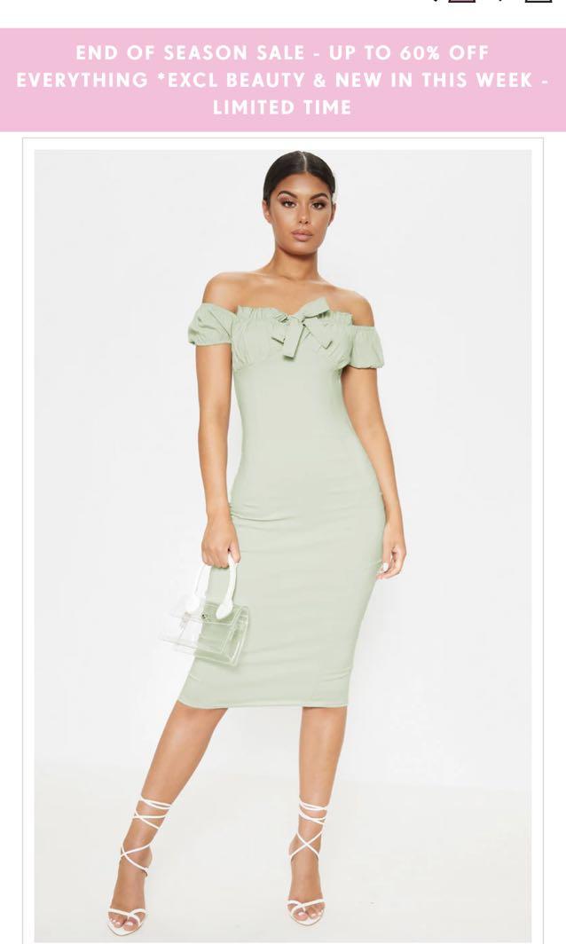 Pretty little 2025 thing milkmaid dress