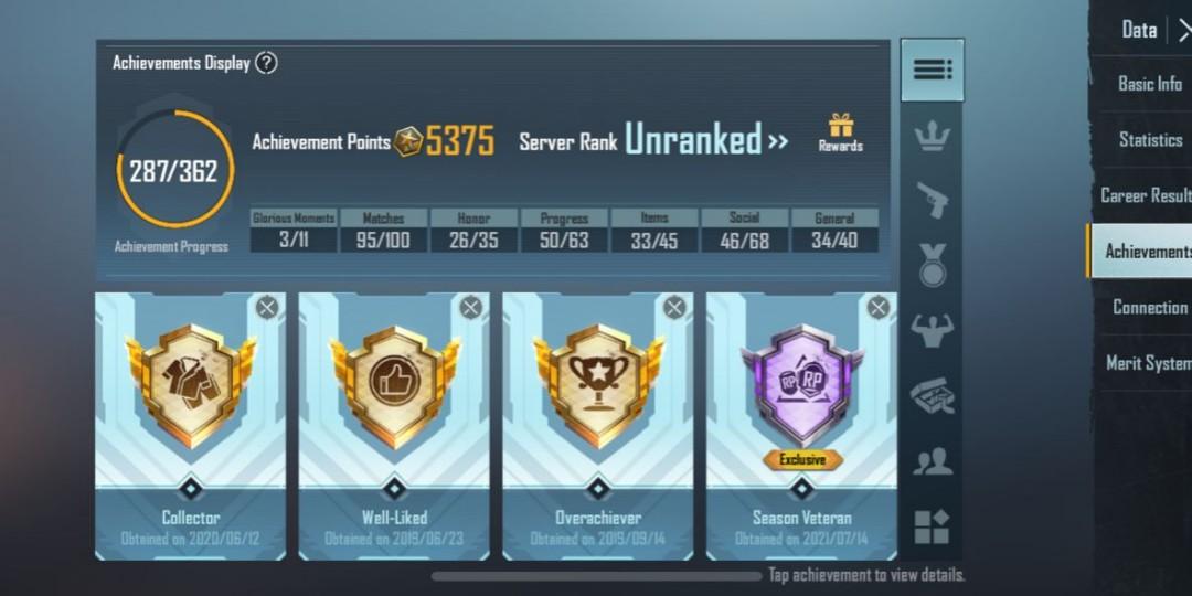 pubg mobile account for sale, Video Gaming, Gaming Accessories, Game