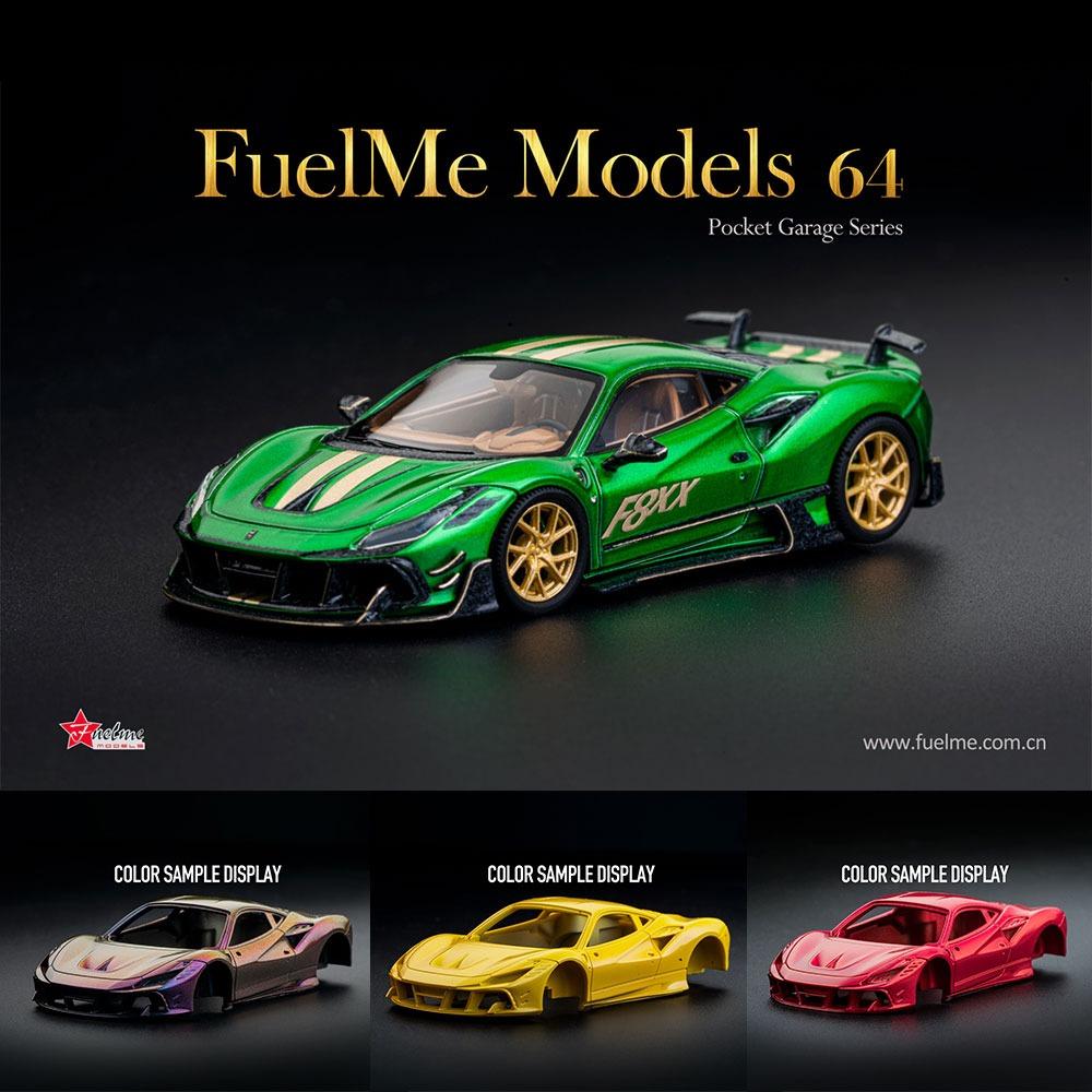 Fuelme 1/64 Ferrari F8XX Spider by Mansory F8 FM64010PG, 興趣及 