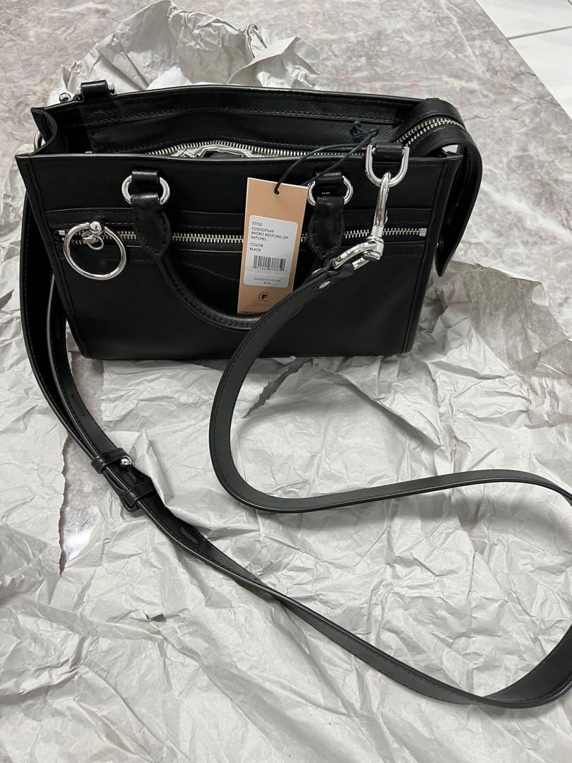Micro bedford zip top satchel