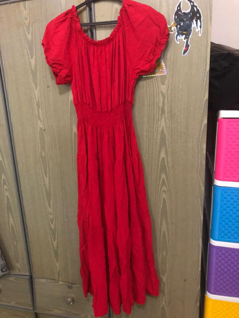 Red Dress, Women's Fashion, Dresses & Sets, Dresses on Carousell