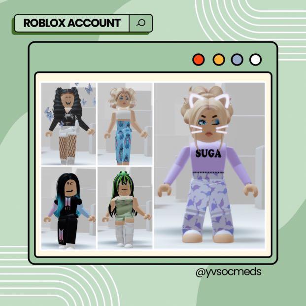 ROBLOX GIRL ACC (Category: Game Gift Cards & Accounts) located in Quezon City. Submitted by social_media.seller (Listing ID 1176313925, Image 1). Description: dm for full information - 50k robux spent!!.