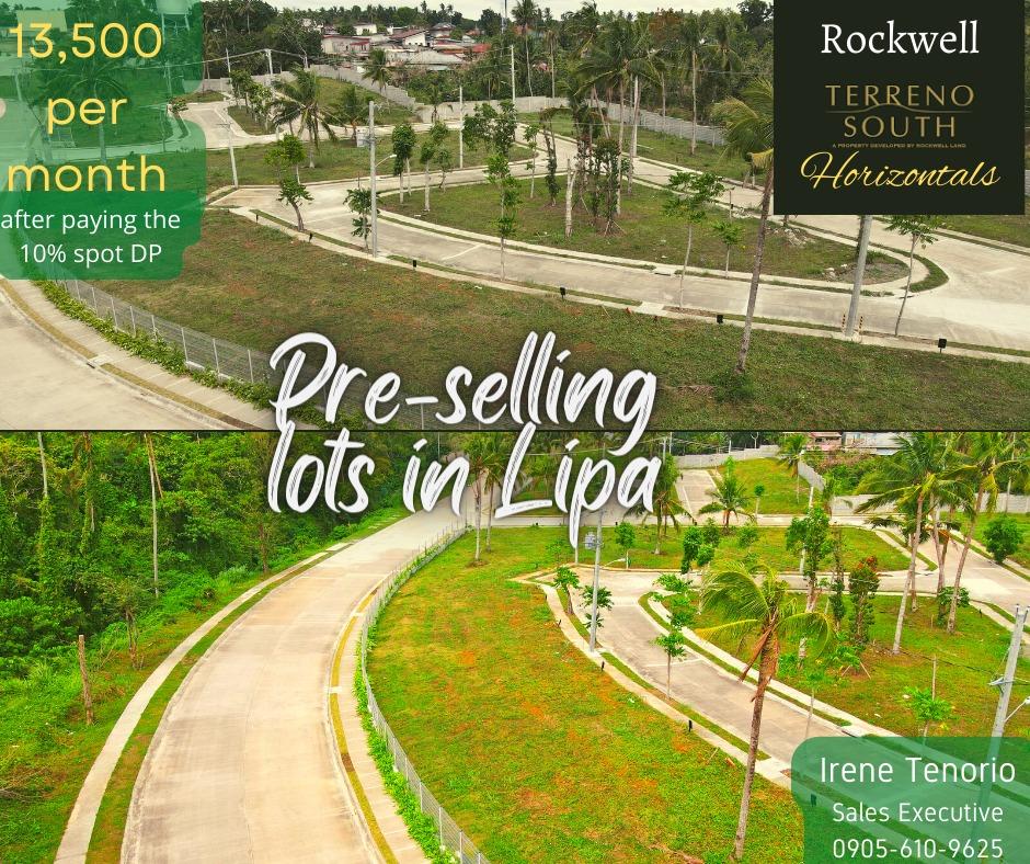 Rockwell Horizontals in Lipa City (OPEN LOTS), Property, For Sale, Lot