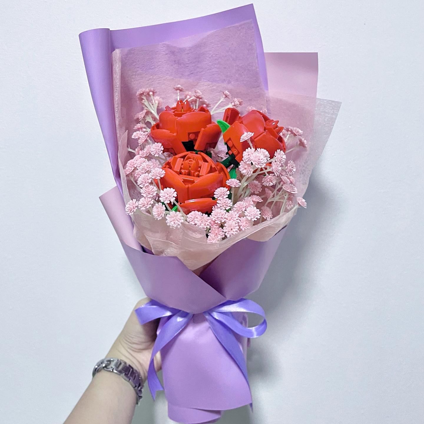 DIY Lego roses set (pink), Hobbies & Toys, Stationery & Craft, Flowers &  Bouquets on Carousell
